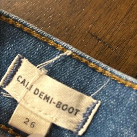 Madewell Cali Demi Boot Cut High Rise Jeans Size 26 - Picture 10 of 11
